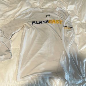 Kent State Football White Under Armour Long Sleeve shirt